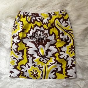 Milly Of New York Print Skirt.